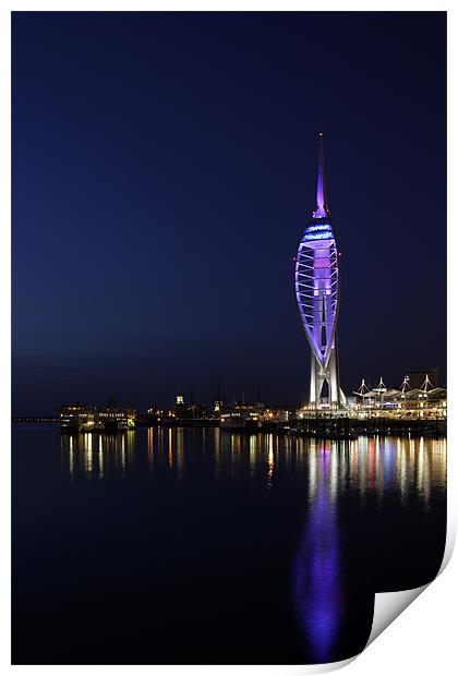 Spinnaker Tower Portsmouth Print by Sharpimage NET