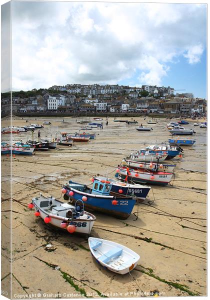 St.Ives, Cornwall Canvas Print by Graham Custance