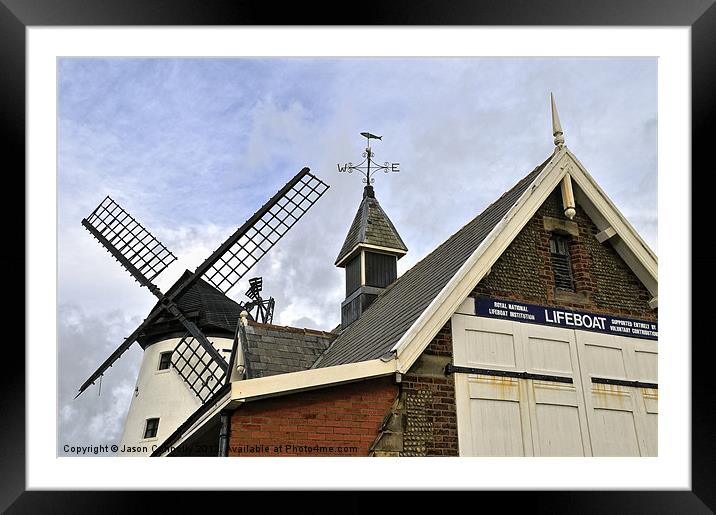 Lytham Lifeboat Station Framed Mounted Print by Jason Connolly
