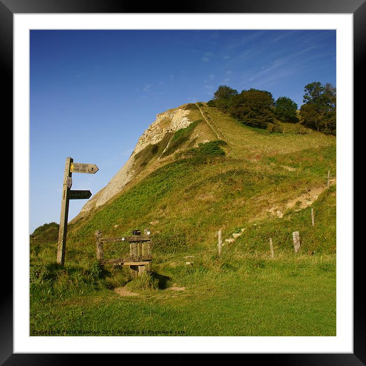 The way to the top Framed Mounted Print by Phil Wareham