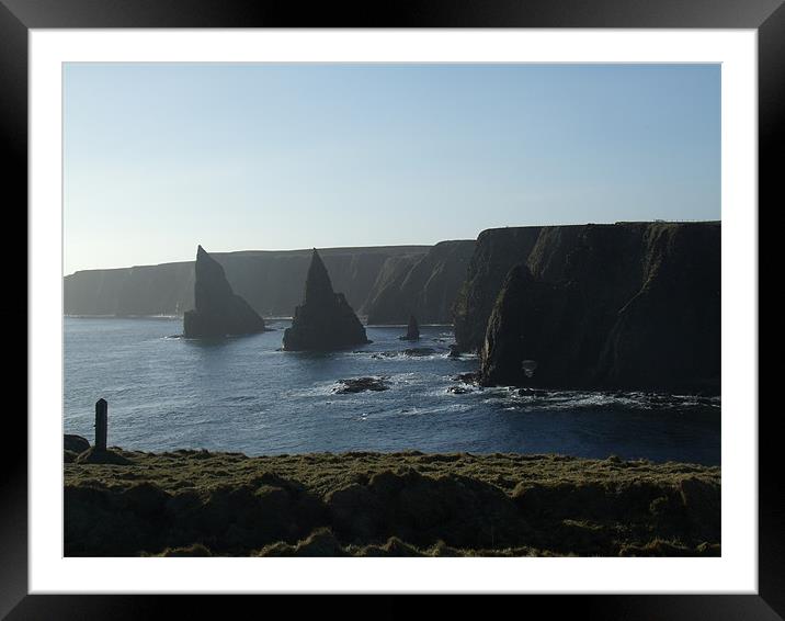 Duncansby Head Framed Mounted Print by Liam Sims