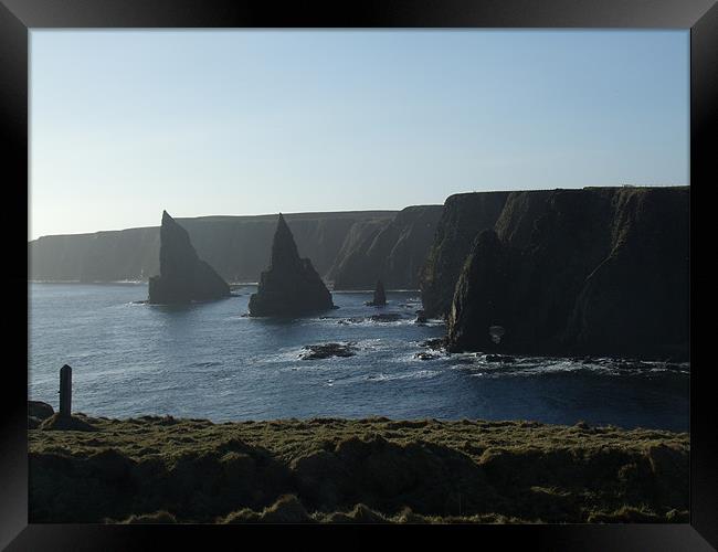 Duncansby Head Framed Print by Liam Sims