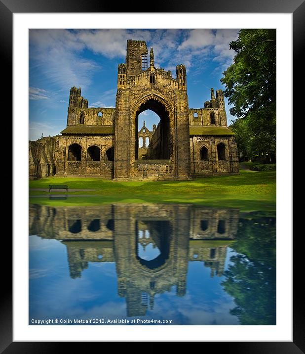 Reflected Glory Framed Mounted Print by Colin Metcalf