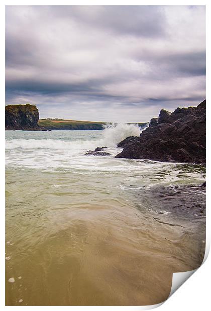 Kynance Cove Print by Jonathan Swetnam