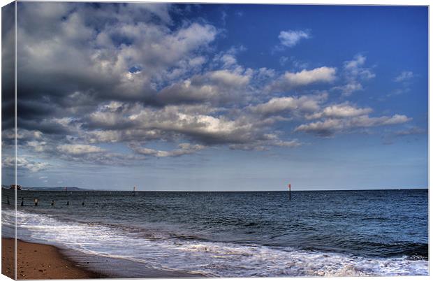 Teignmouth Seafront. Canvas Print by Louise Wagstaff