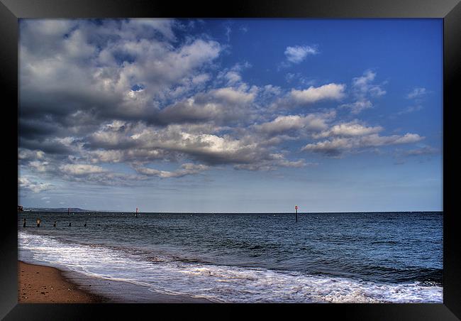 Teignmouth Seafront. Framed Print by Louise Wagstaff
