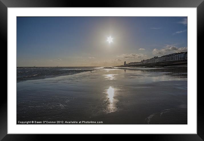 Hastings Framed Mounted Print by Dawn O'Connor