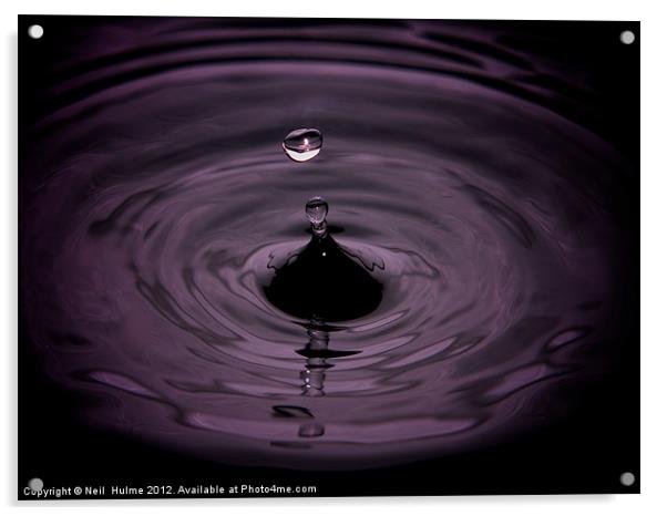 A Drop in the Ocean. Acrylic by Neil  Hulme