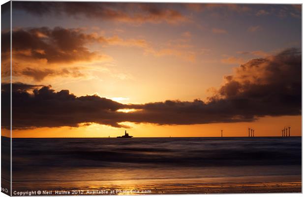 Sail away. Canvas Print by Neil  Hulme