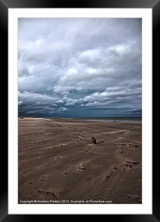 Windswept sands Framed Mounted Print by Alasdair Preston