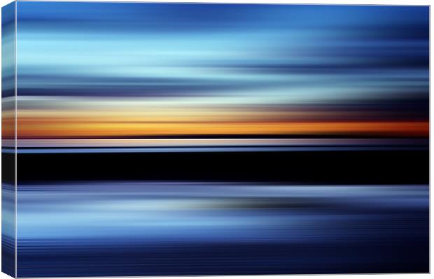 Seaside Abstract Canvas Print by Aj’s Images