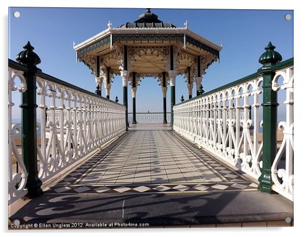 Brighton Bandstand Acrylic by Ellen Ungless