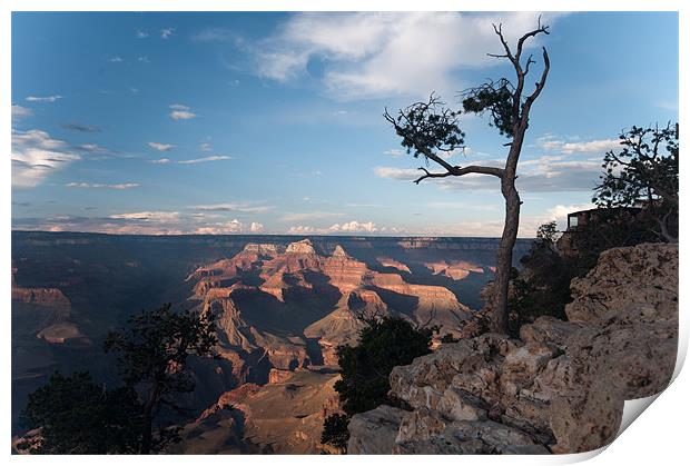Grand Canyon view Print by simon  davies