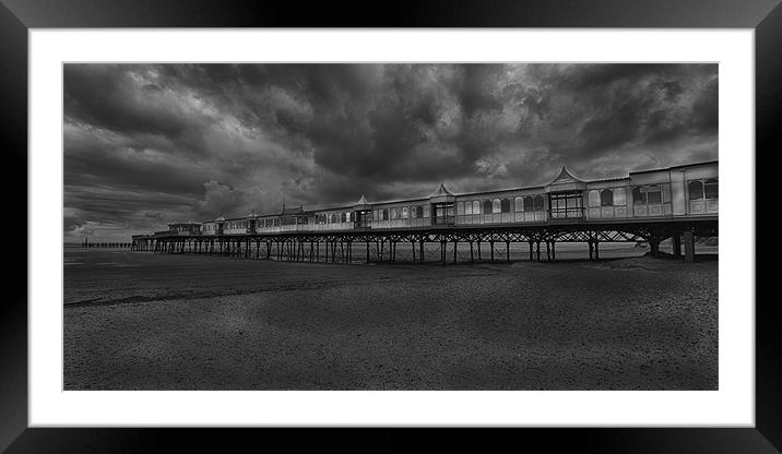 Lytham St Anne's Pier Framed Mounted Print by Roger Green