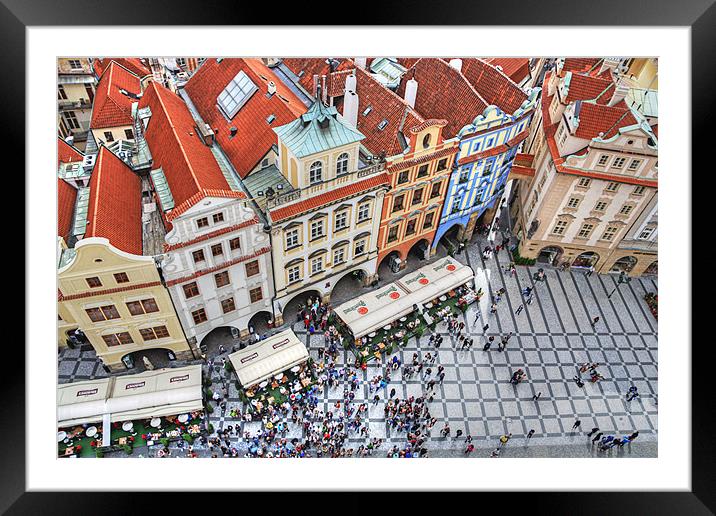 Prague Framed Mounted Print by piera catalano