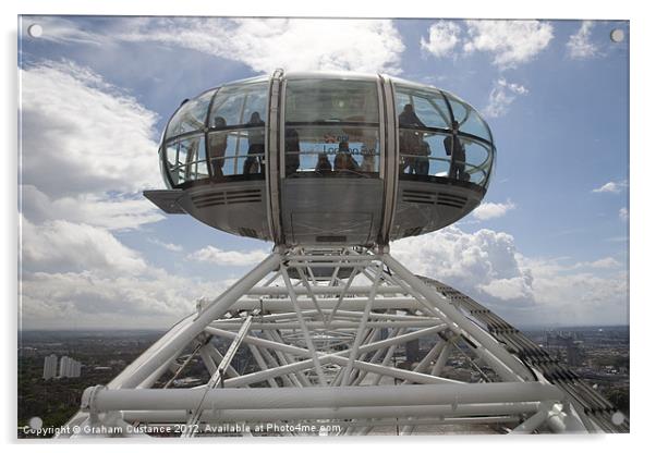The London Eye Acrylic by Graham Custance