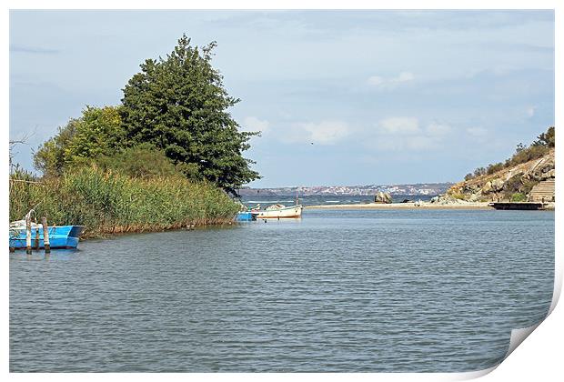 Mouth of River Ropotamo Print by Tony Murtagh