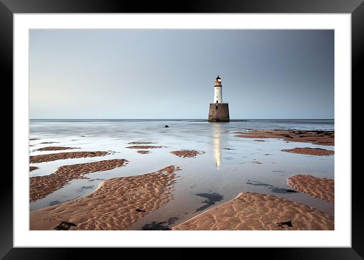 Rattray Head Lighthouse Framed Mounted Print by Grant Glendinning