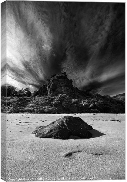 Seacliff Beach Canvas Print by Keith Thorburn EFIAP/b