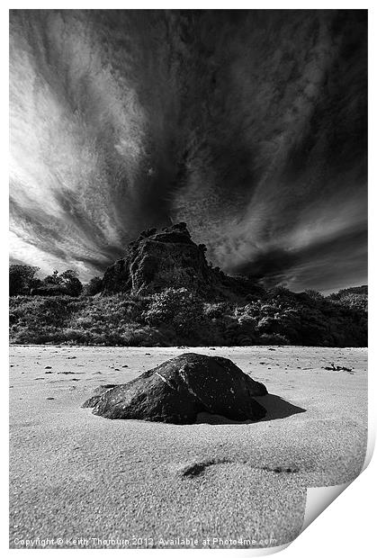 Seacliff Beach Print by Keith Thorburn EFIAP/b