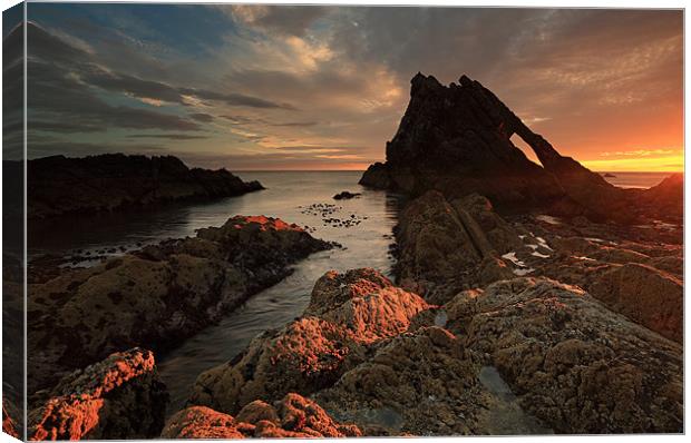 Bow Fiddle rock Canvas Print by Grant Glendinning