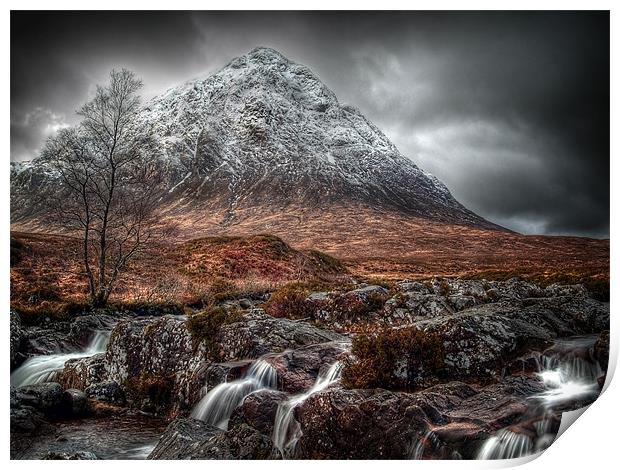 The Mood Of Winter, Scotland Print by Aj’s Images