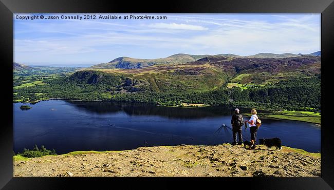 Derwentwater Views Framed Print by Jason Connolly