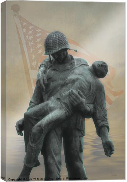 LIBERATION MONUMENT Canvas Print by Tom York