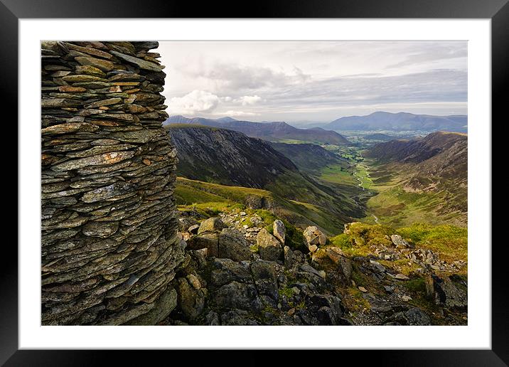 Newlands Valley Views Framed Mounted Print by Jason Connolly