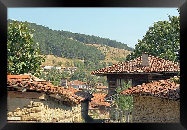 Balkan Mountain View Framed Print by Tony Murtagh
