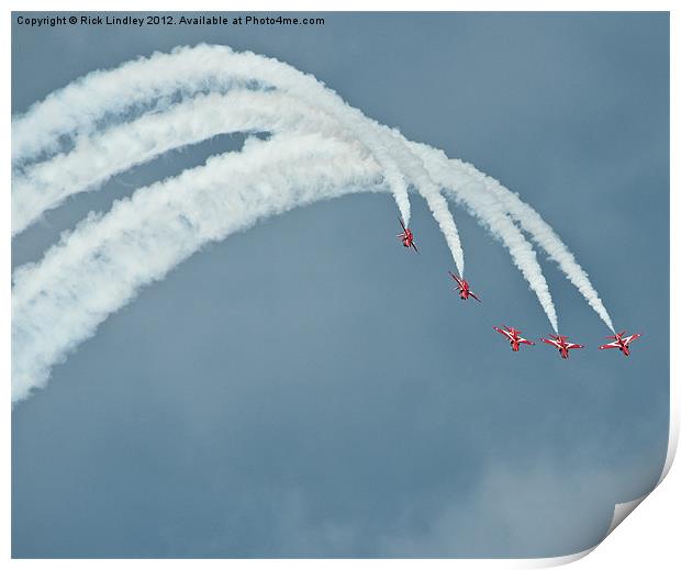 The red arrows Print by Rick Lindley