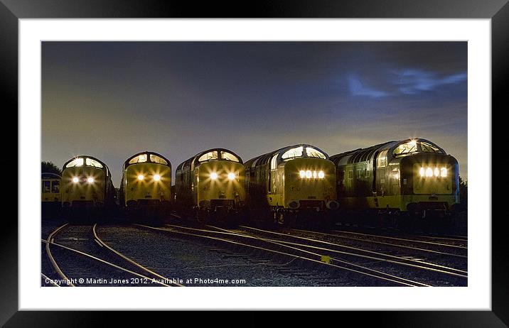 The Magnificent Five Framed Mounted Print by K7 Photography