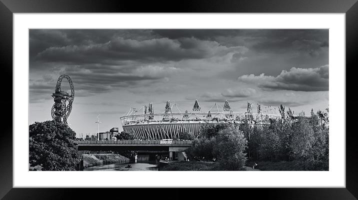 Olympic Park 2012 Framed Mounted Print by James Rowland