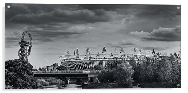 Olympic Park 2012 Acrylic by James Rowland