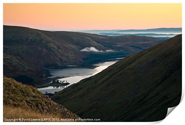 Haweswater Golden Sunrise Print by David Lewins (LRPS)