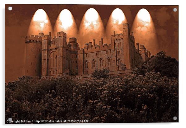 Arundel Castle, Arundel, West Sussex Acrylic by Allan Philip