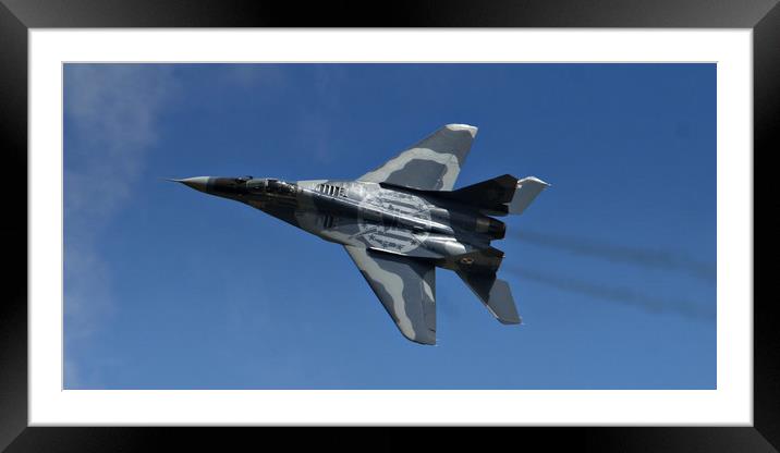 Fulcrum Fly By Framed Mounted Print by Karl Butler