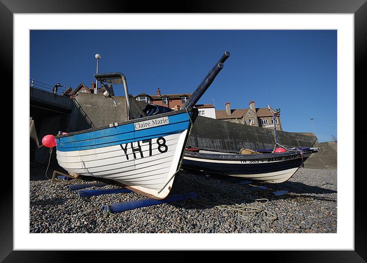 Claire Marie at Sheringham Framed Mounted Print by Stephen Wakefield