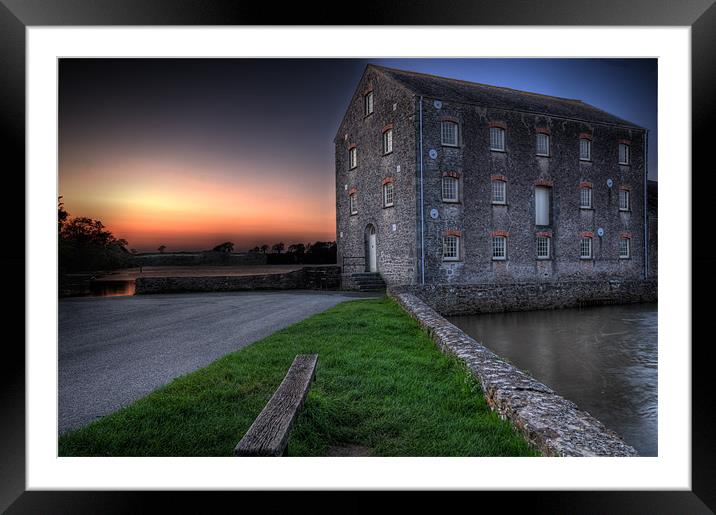 Carew Tidal Mill Pembrokeshire Framed Mounted Print by Steve Purnell