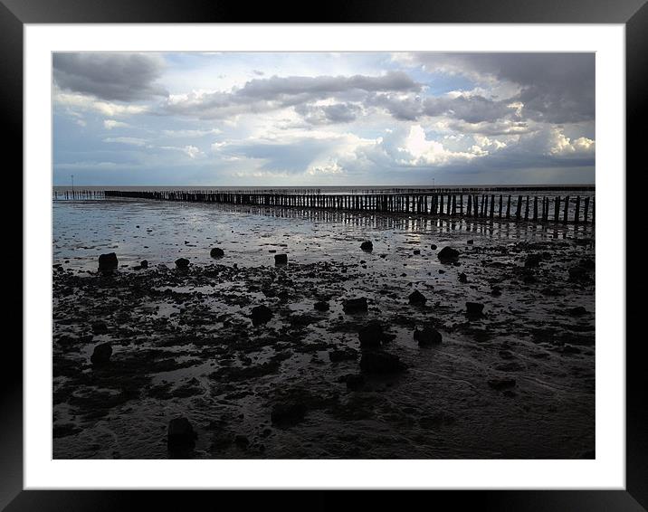 Enigmatic Mersea Island Unveiled Framed Mounted Print by Steven Dale