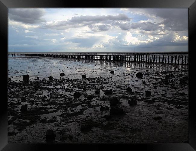 Enigmatic Mersea Island Unveiled Framed Print by Steven Dale