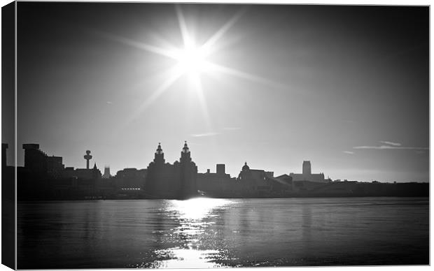 Liverpool skyline Canvas Print by Paul Farrell Photography