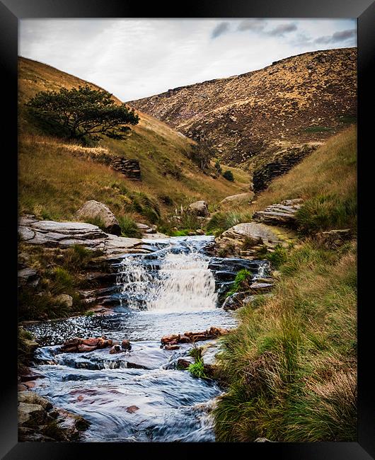 Moorland Stream Framed Print by Jeni Harney