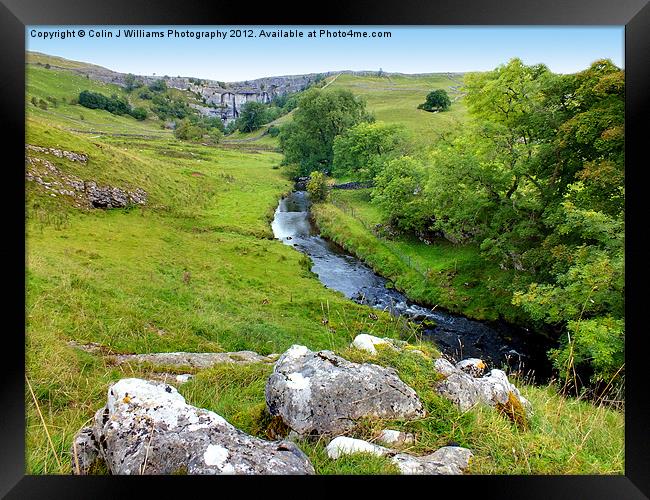 Malham Cove - North Yorkshire Framed Print by Colin Williams Photography