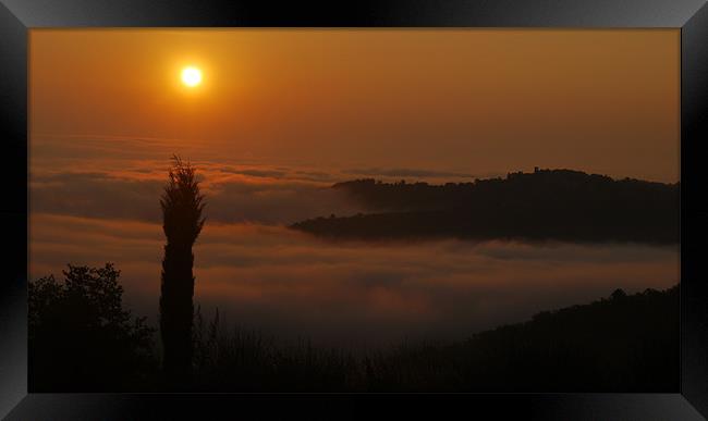 Tuscan Morning Framed Print by Richard Ashton