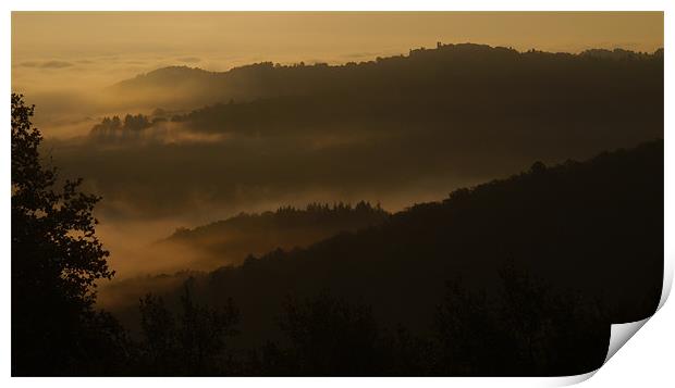 Tuscan Morn Print by Richard Ashton