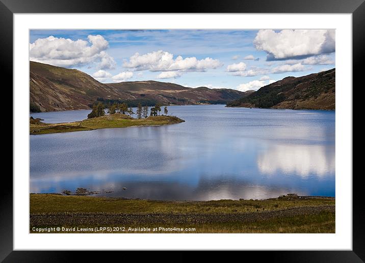 Haweswater Cumbria Framed Mounted Print by David Lewins (LRPS)