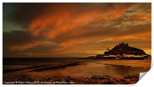 The Causeway Print by Nigel Hatton