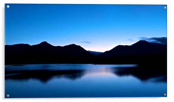 Midnight Blue. Acrylic by Neil  Hulme