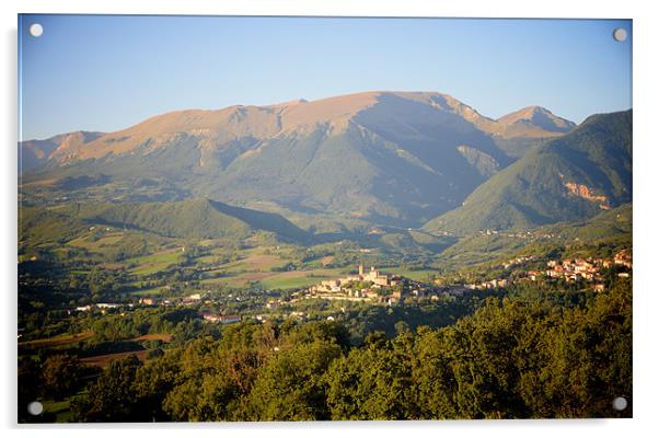 Sibillini National Park Acrylic by Roger Cruickshank